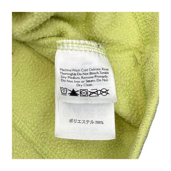 Eddie Bauer Sweatshirt Women's Small Yellow Quarter Zip Long Sleeve Pullover - Picture 6 of 7